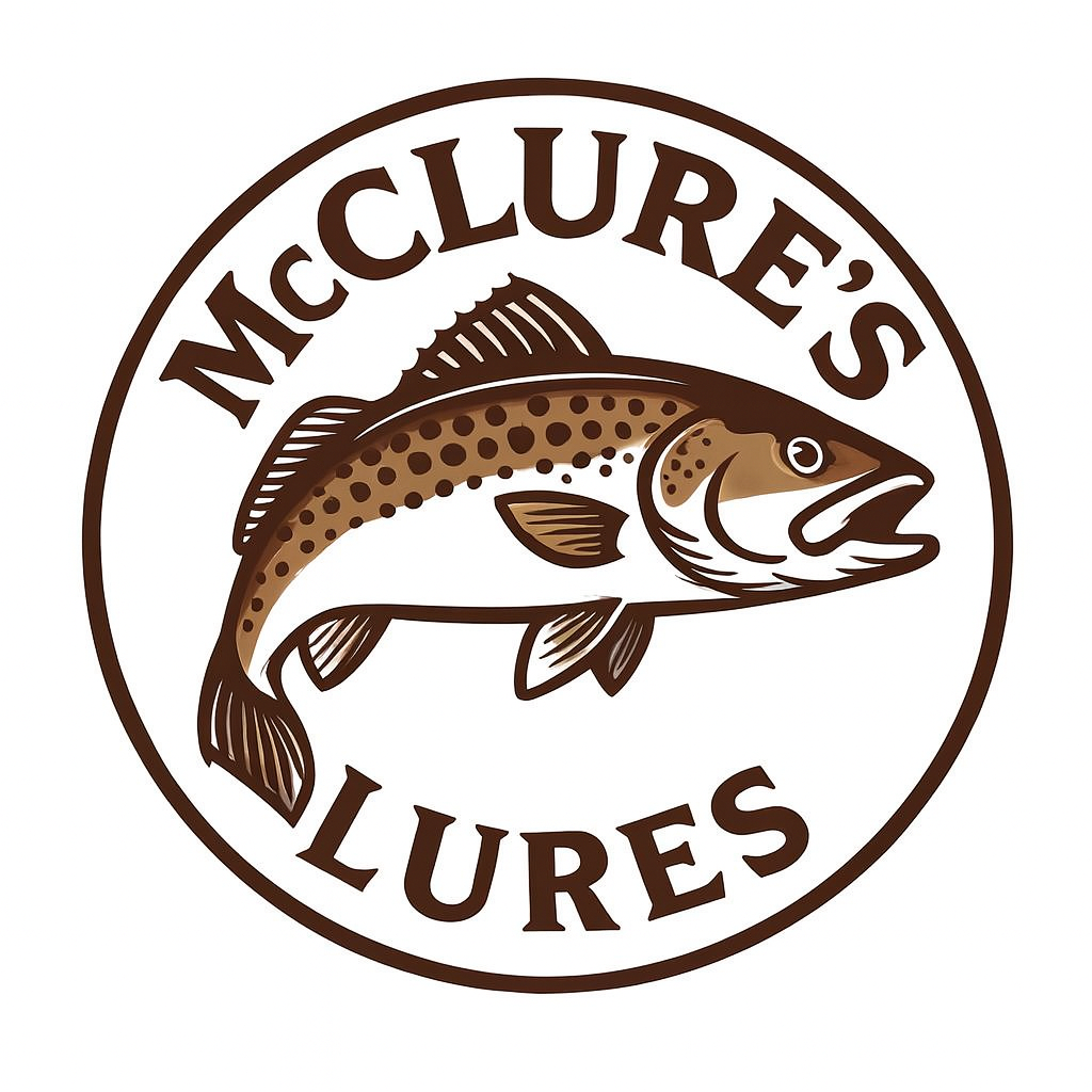 The McClure’s American Flag Bottle Cap Fishing Lure