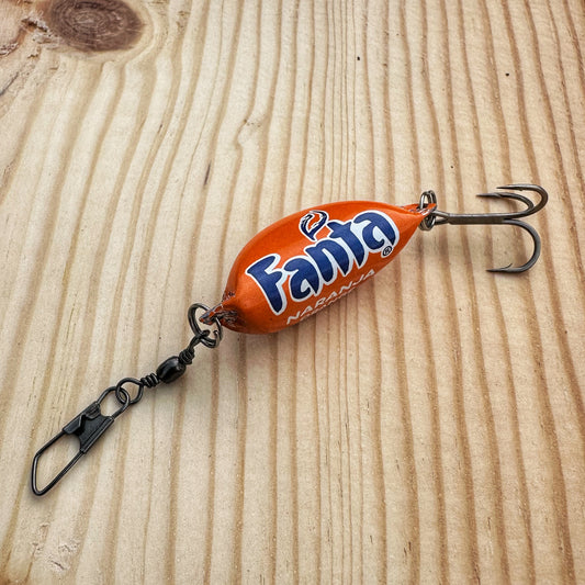 Fanta Naranja Orange Soda Bottle Cap Fishing Lure