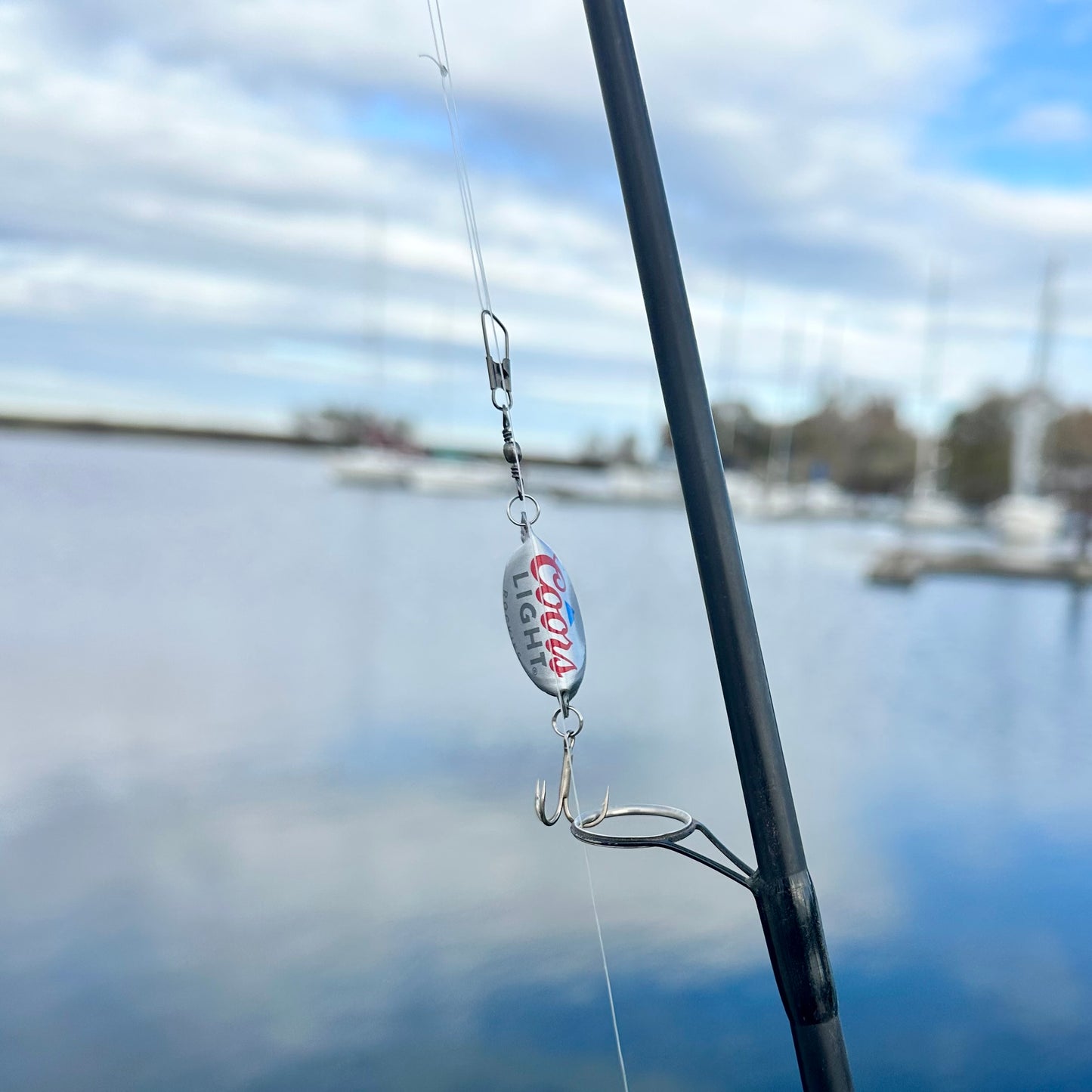 Coors Light Beer Bottle Cap Lure